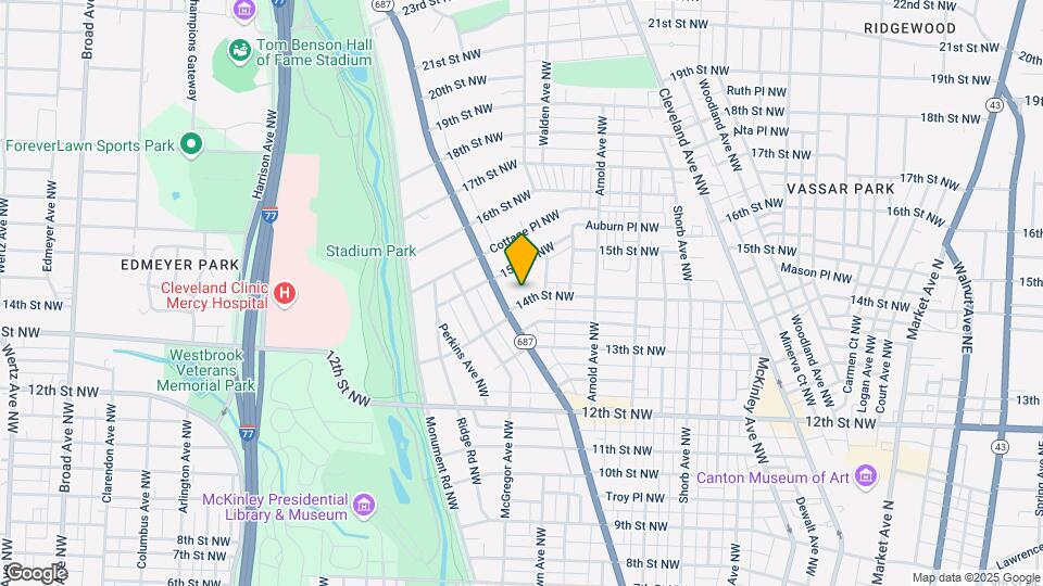 1339 14th St NW Mapa y Detalles de la Ubicación