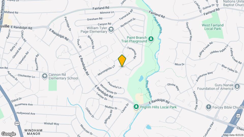 13021 Tamarack Rd Map and Location Details