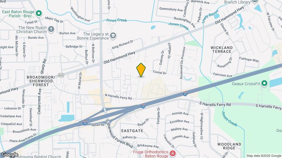 2025 Sherwood Meadow Dr Map and Location Details