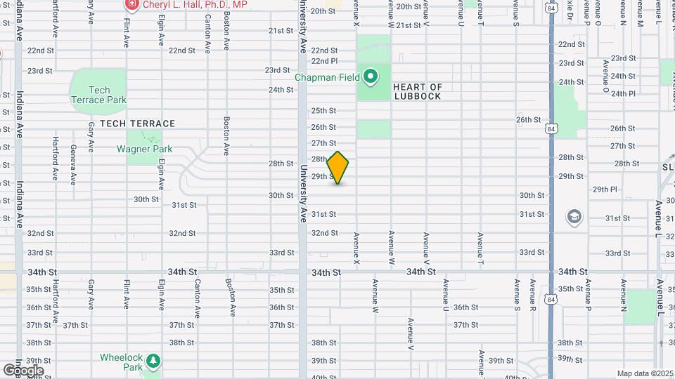 2412 30th St Map and Location Details