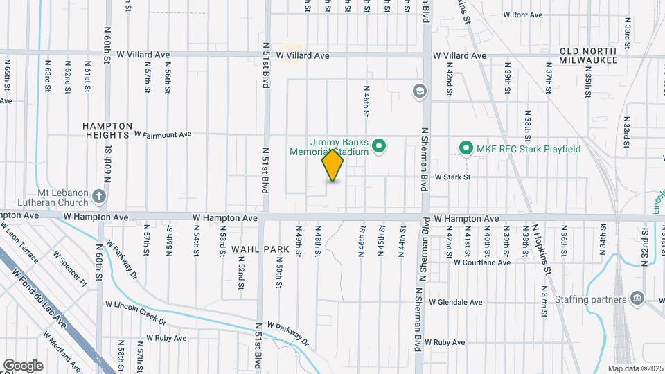 4852-4854-4854 N 48th St Map and Location Details
