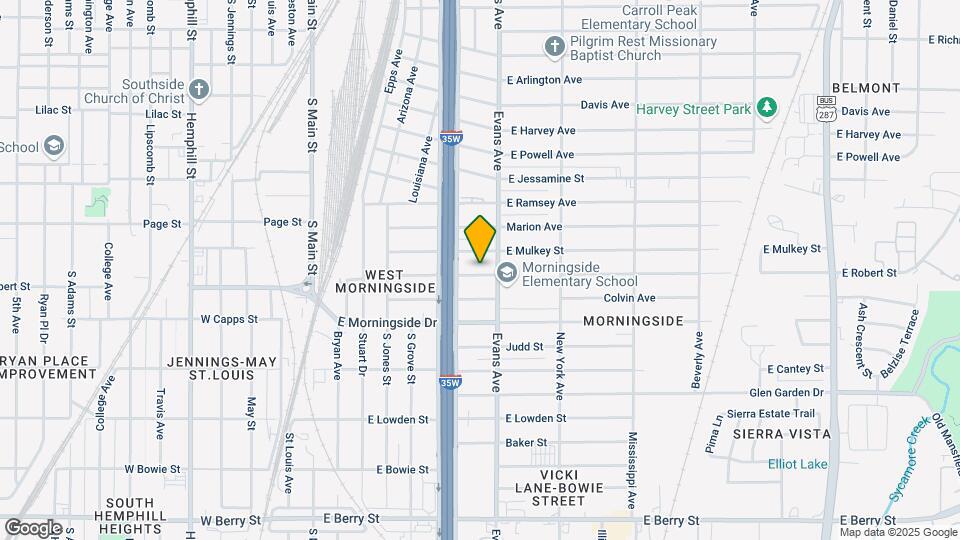 809 E Robert St Map and Location Details