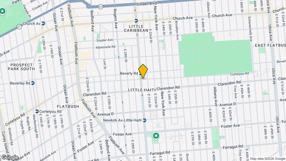 1699 Nostrand Ave Mapa y Detalles de la Ubicación