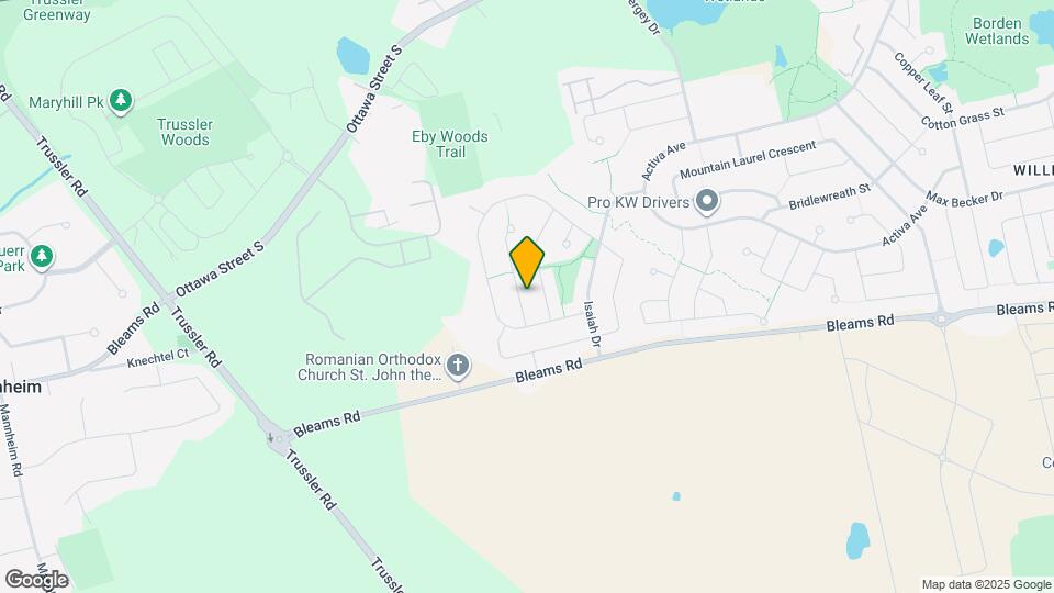 921 Audrey Pl Map and Location Details