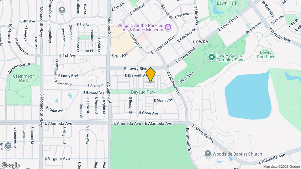 7822 E Archer Pl Map and Location Details