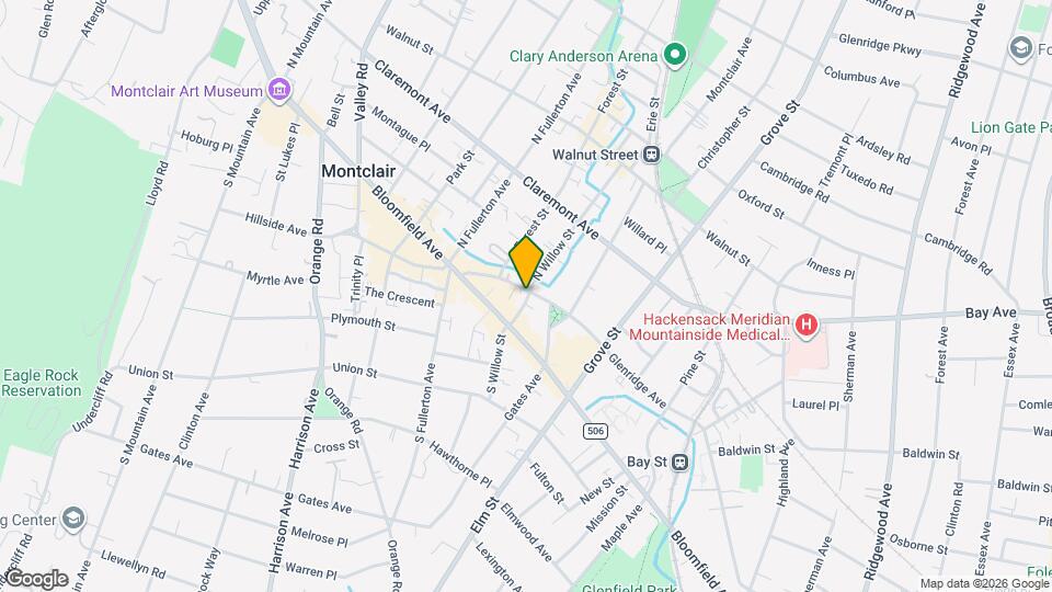 12 N Willow St Map and Location Details