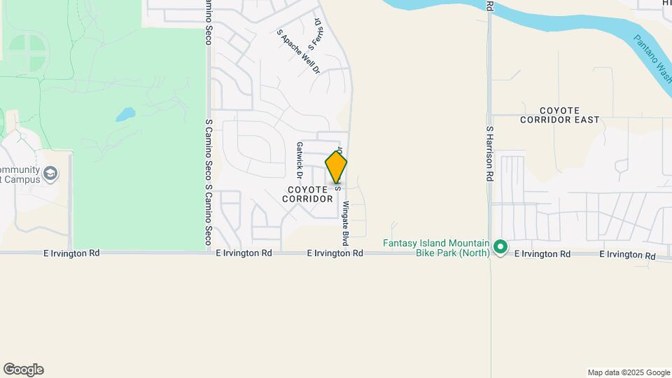 4639 S Brandywine Dr Map and Location Details