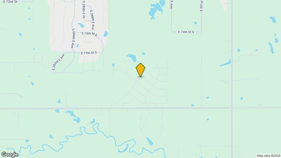 29110 E 79th St S Map and Location Details