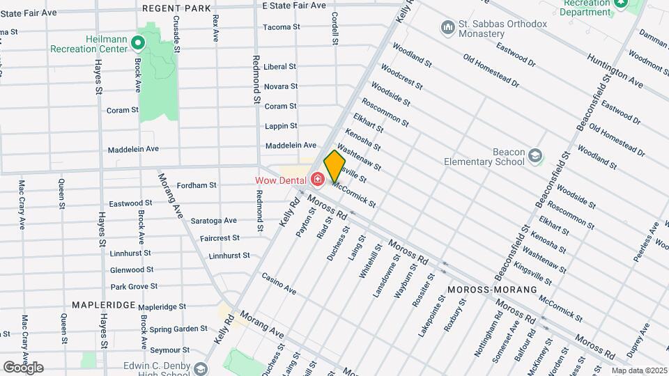 18570 McCormick St Map and Location Details