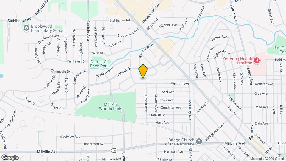 1408 Western Ave Map and Location Details