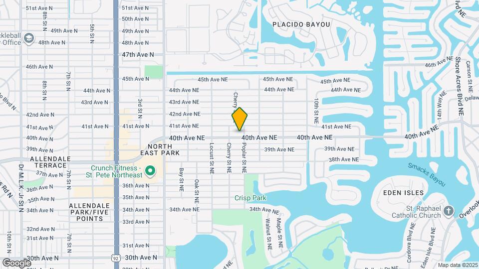 541 40th Ave NE Map and Location Details