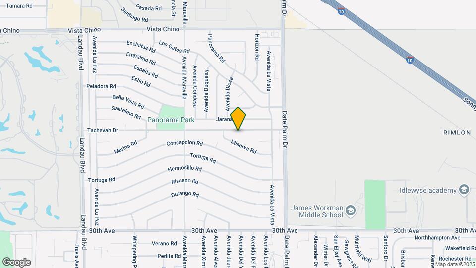68725 Tachevah Dr Map and Location Details