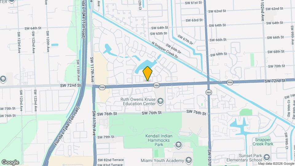 7130 SW 112th Ct Map and Location Details