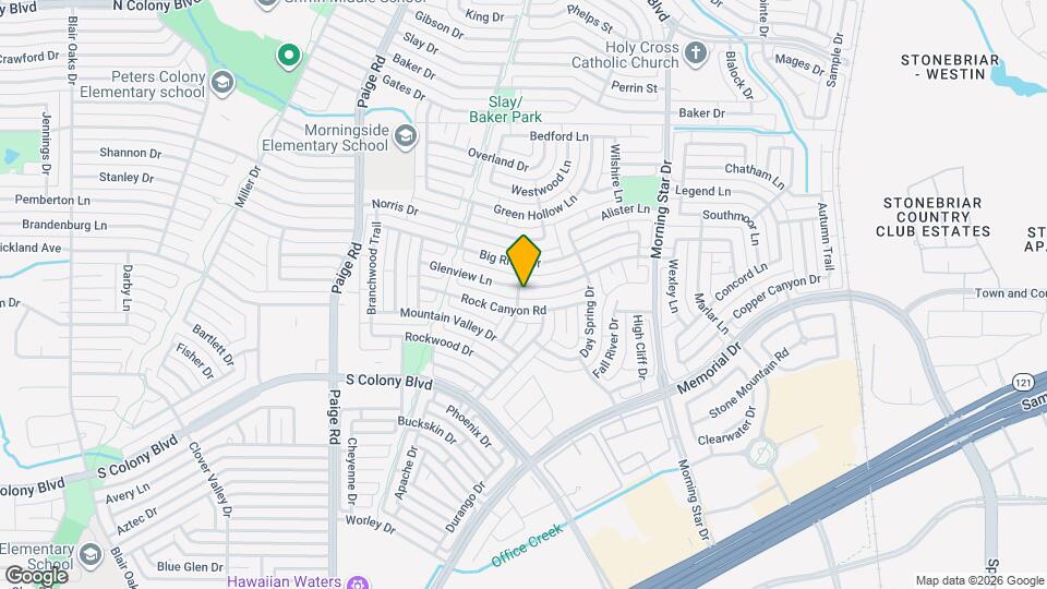5601 Glenview Ln Mapa y Detalles de la Ubicación