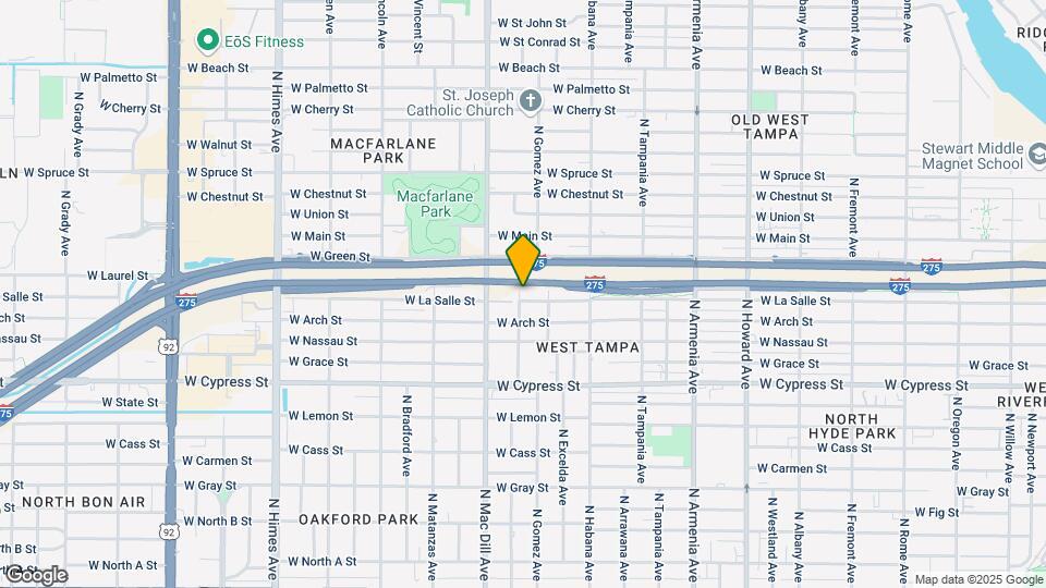 2929 W La Salle St Map and Location Details