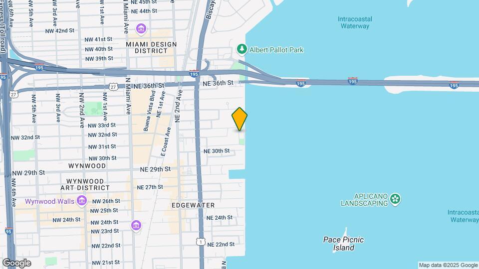 3131 NE 7th Ave, Unit 2301 Mapa y Detalles de la Ubicación