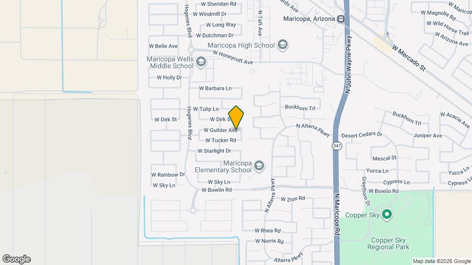 45501 W Guilder Ave Map and Location Details