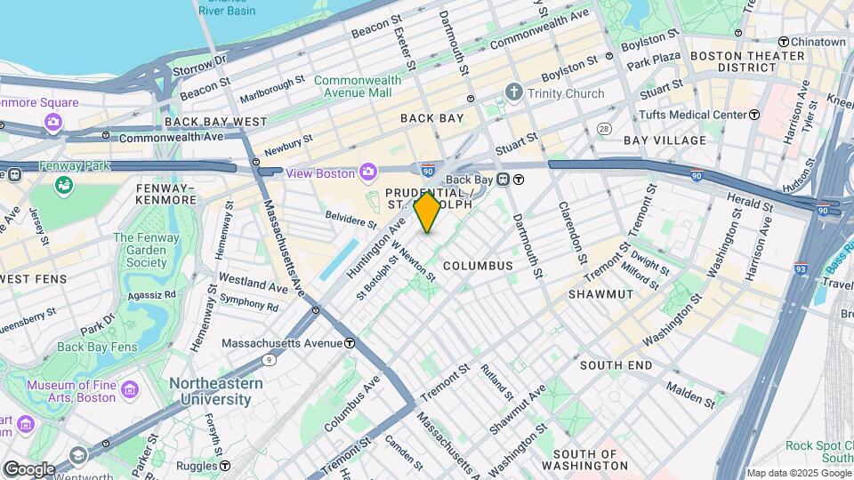 8 Follen St, Unit 1 Map and Location Details