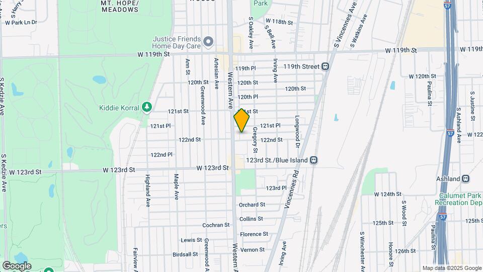 2346 122nd St Map and Location Details