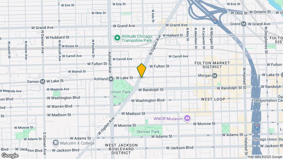 180 N Loomis St Map and Location Details