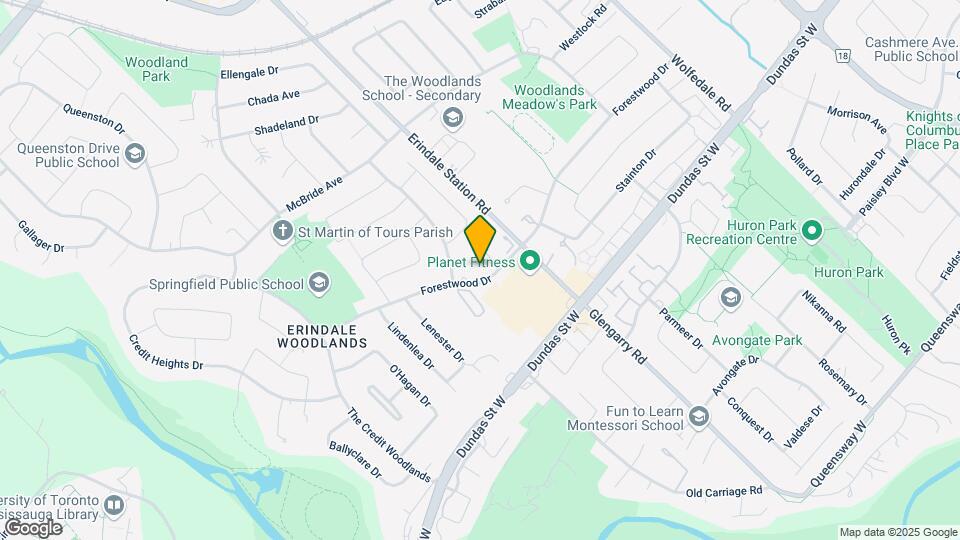 1125 Forestwood Dr Map and Location Details