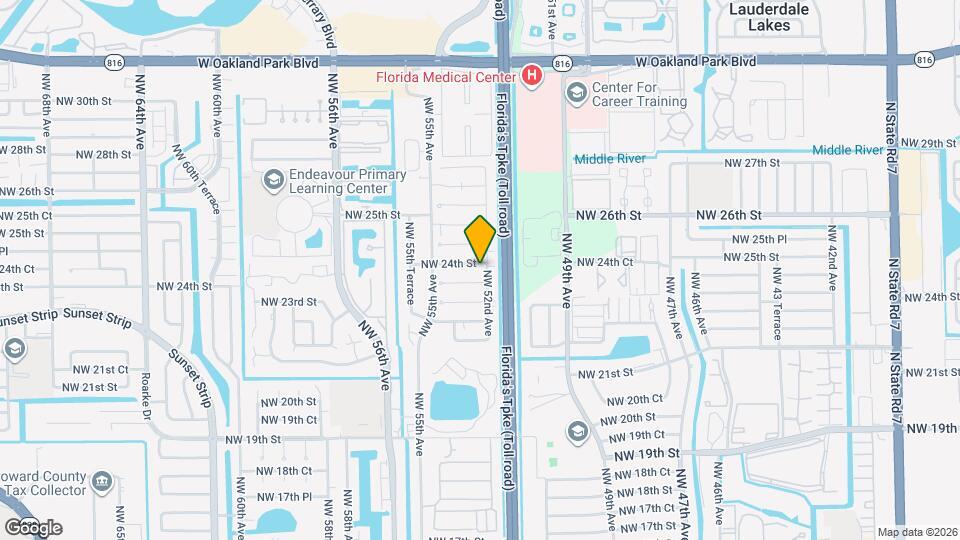 5212 NW 24th St Mapa y Detalles de la Ubicación
