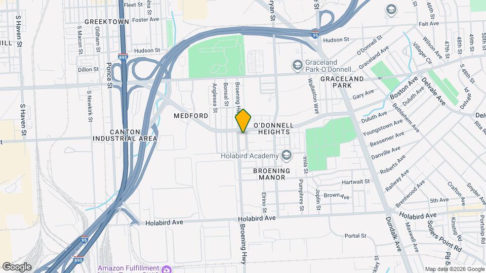 1415 Broening Hwy Map and Location Details