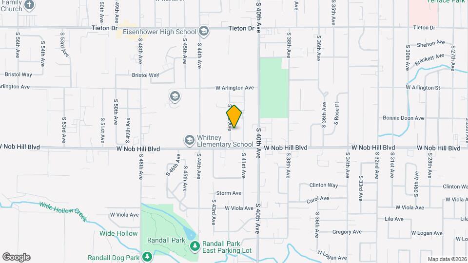 1009 S 42nd Ave Map and Location Details