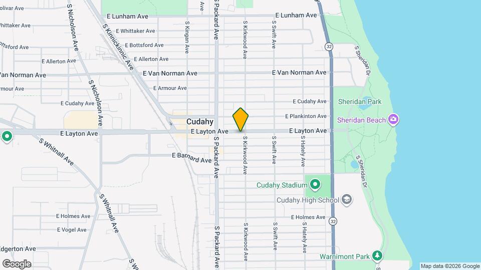 3667 E Layton Ave Map and Location Details