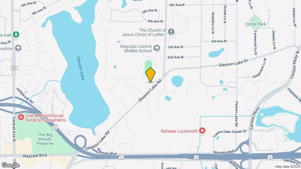 16100 Gleason Lake Rd Map and Location Details