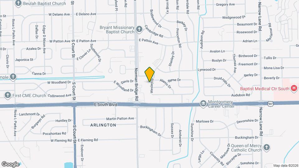 3908 Wesley Dr Map and Location Details