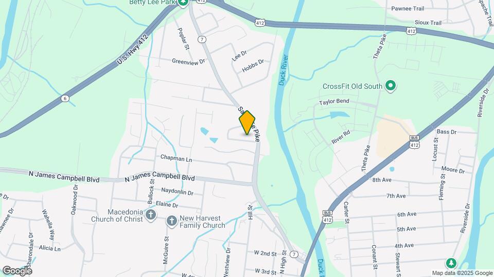 102 Rainbow Cir Map and Location Details