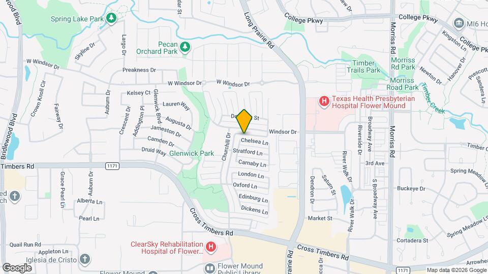 2836 Chelsea Ln Map and Location Details