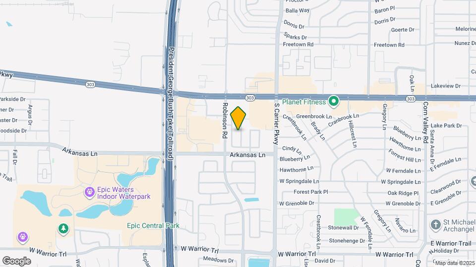 2639 Blackstone Dr Map and Location Details