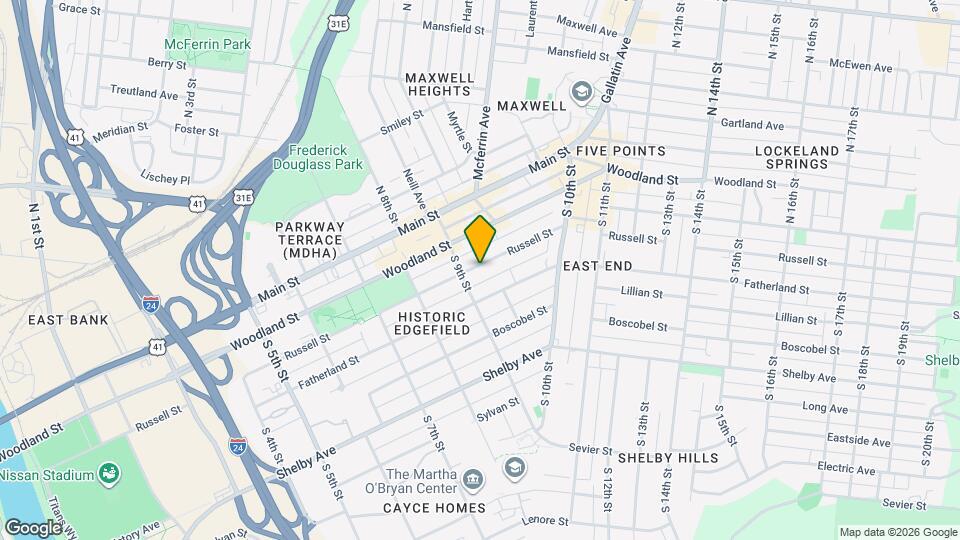 908C Russell St Map and Location Details