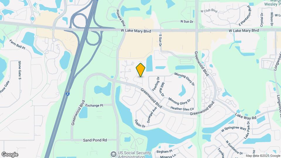 3536 Moss Pointe Pl Mapa y Detalles de la Ubicación