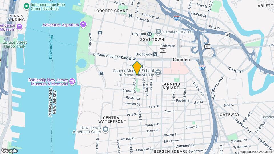 420 S 4th St Mapa y Detalles de la Ubicación