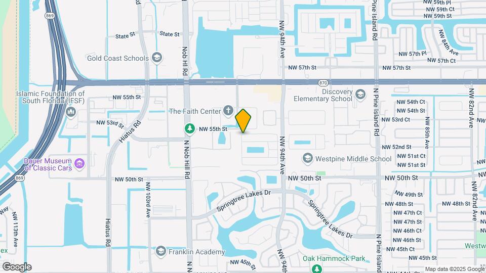 9598 NW 53rd St Map and Location Details
