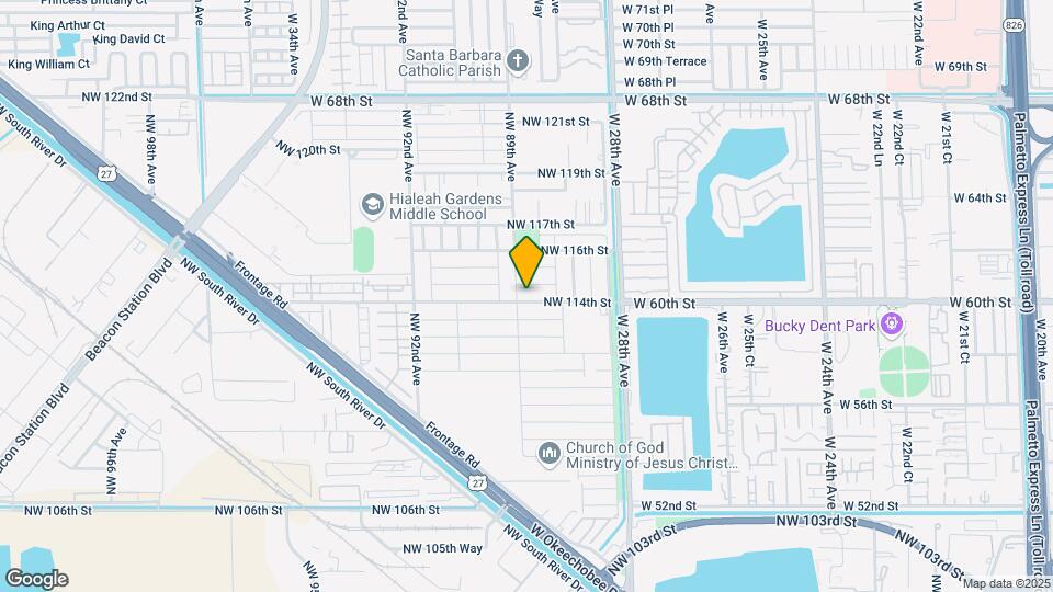 8865 NW 114th St Map and Location Details