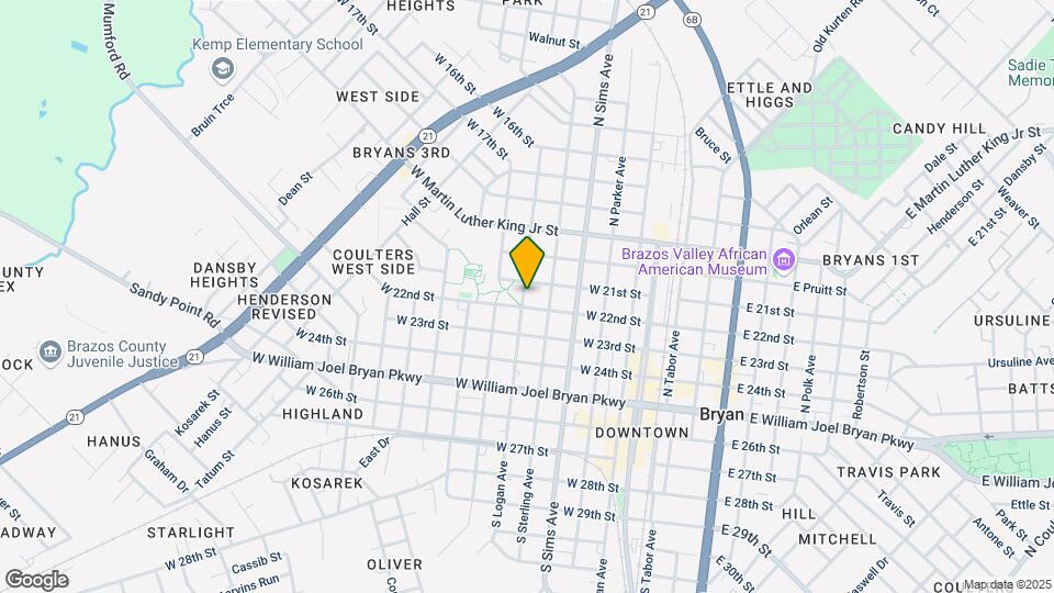 505 N Logan Ave Map and Location Details
