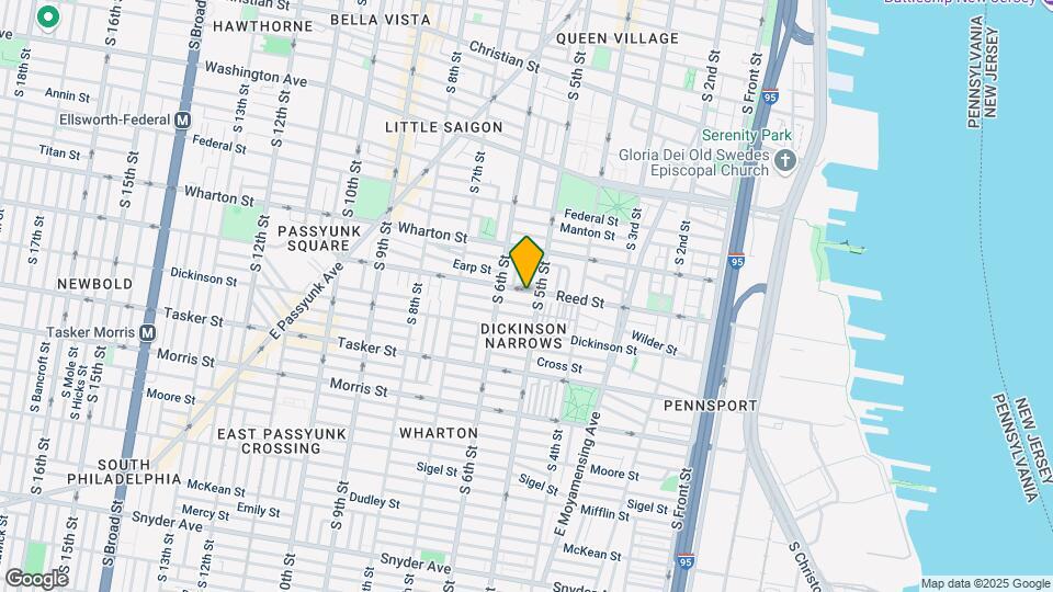 514 Reed St, Unit 1 Map and Location Details