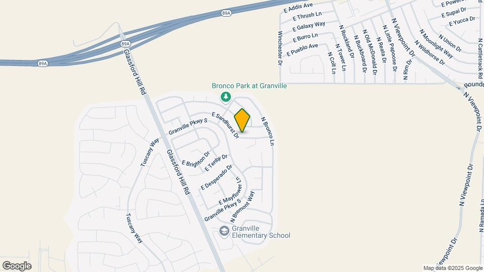 6830 E Sandhurst Dr Map and Location Details