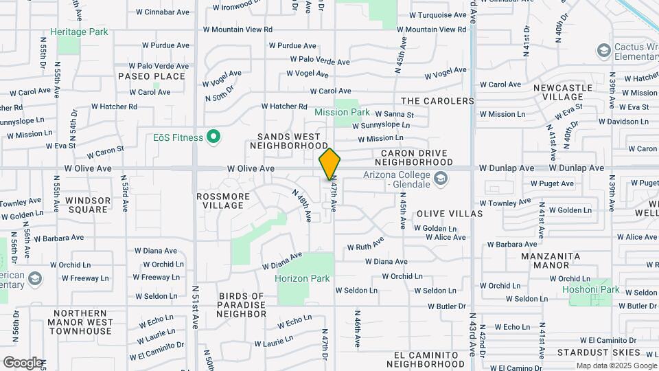 8888 N 47th Ave-Unit -239 Mapa y Detalles de la Ubicación