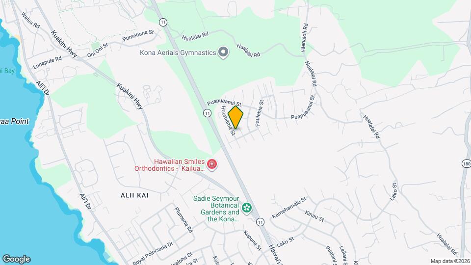 75-6143-6143 Hoomama St Map and Location Details