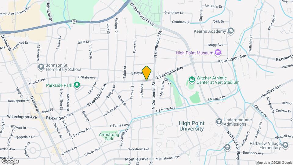 1034 E Lexington Ave Mapa y Detalles de la Ubicación