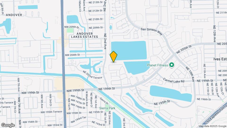 20320 NE 3rd Ct Map and Location Details