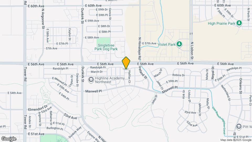 20017 March Dr Mapa y Detalles de la Ubicación