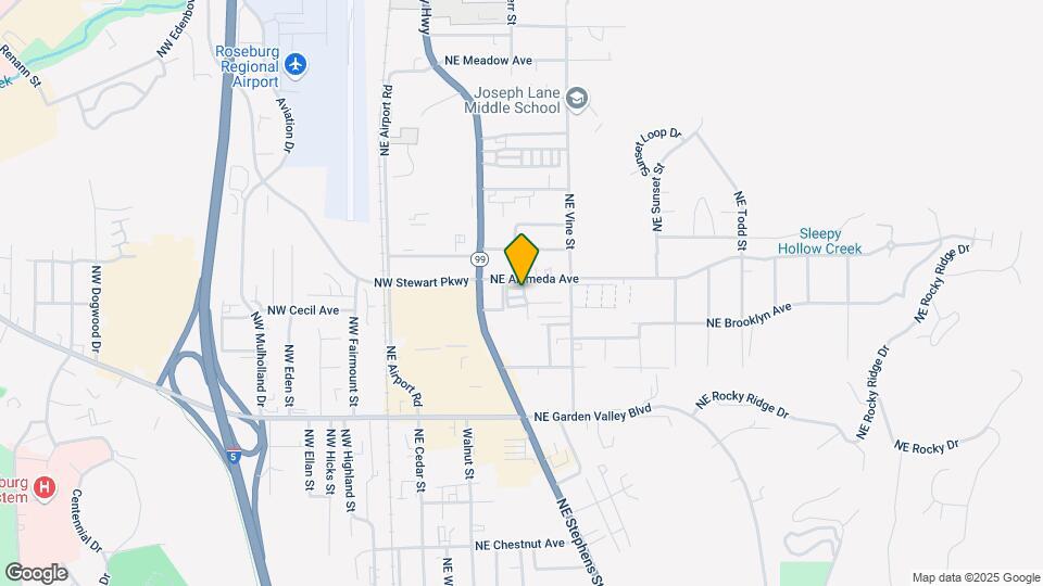581 NE Alameda Ave Map and Location Details