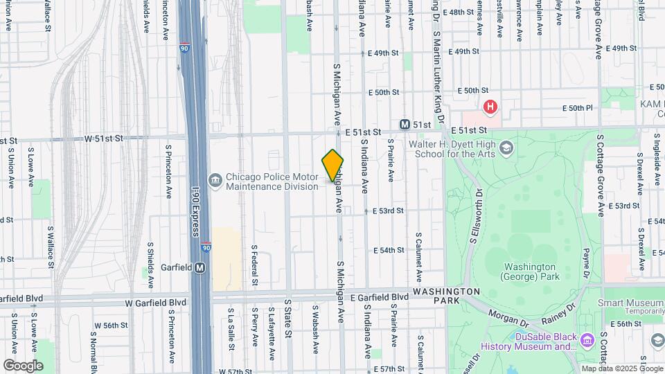5216-5218 S Michigan Ave Map and Location Details