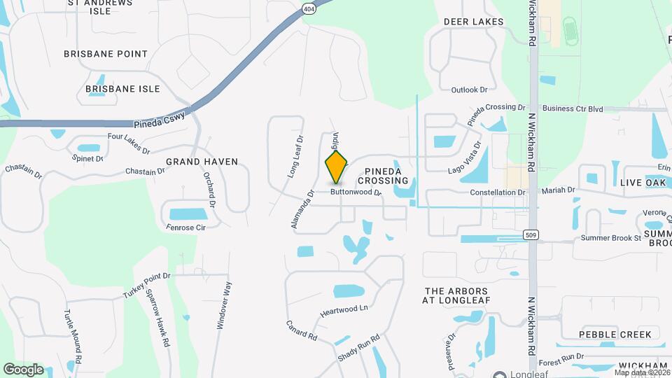 4926 Buttonwood Dr Map and Location Details